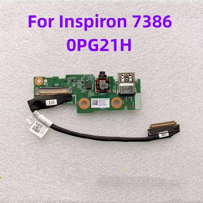 

Оригинал для ноутбука Inspiron 7386 USB маленькая плата аудио маленькая плата коммутационная плата 0PG21H