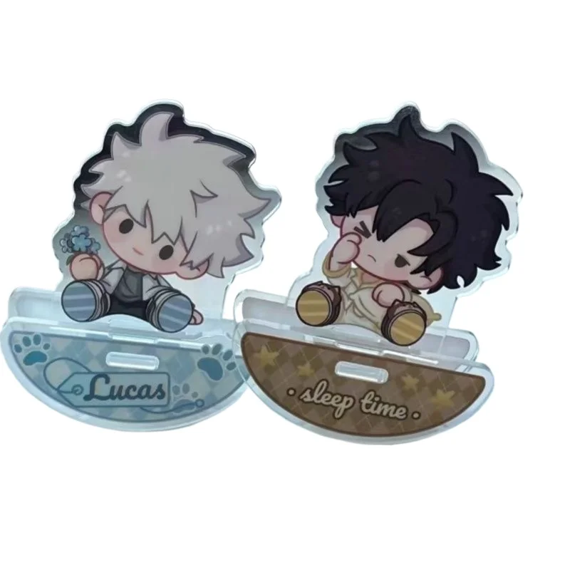 7cm/2,76 Zoll LINKCLICK Kreativität Acryl Lu Guang Cheng Hour Stehende Figuren Anime-Zubehör Kreatives Sammlerstück Lustiges Geschenk