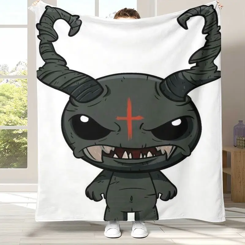 Game The Binding Of Isaac Soft Flannel Throw Blanket,Cozy Warm Blanket for Bed,Sofa,Living Room,Picnic,Camping,Home Decor,Gift