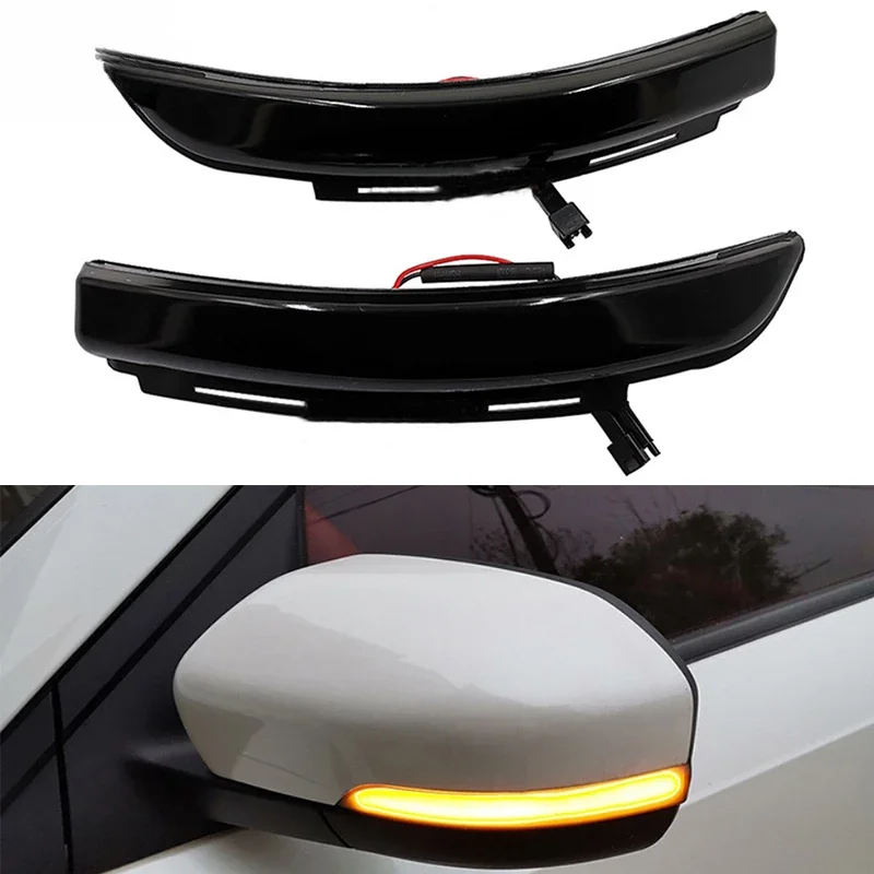 

2pcs Auto LED Dynamic Left Right Rear View Mirror Turn Signal Light For Changan CS55 2017-2020 CS55 Plus 2019- CS75 2013-2020