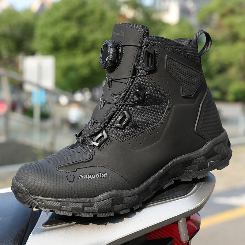 Original Brand Comfortable Mid-Top Outdoor Hiking Shoe Top Quality Wearable Mountain Climbing Boots Spring/Autumn Trecking Shoe