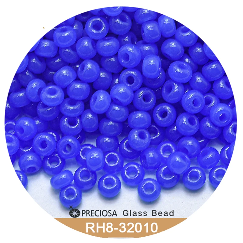 Czech Preciosa Rocailles Round Hole 8/0 Beads 3 Mm Pearl Shell 5g  Charms for Bracelet Making  Diy Beads Accessories