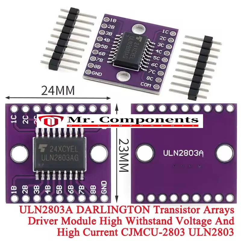 1PCS ULN2803A DARLINGTON Transistor Arrays Driver Module High Withstand Voltage And High Current CJMCU-2803 ULN2803 New