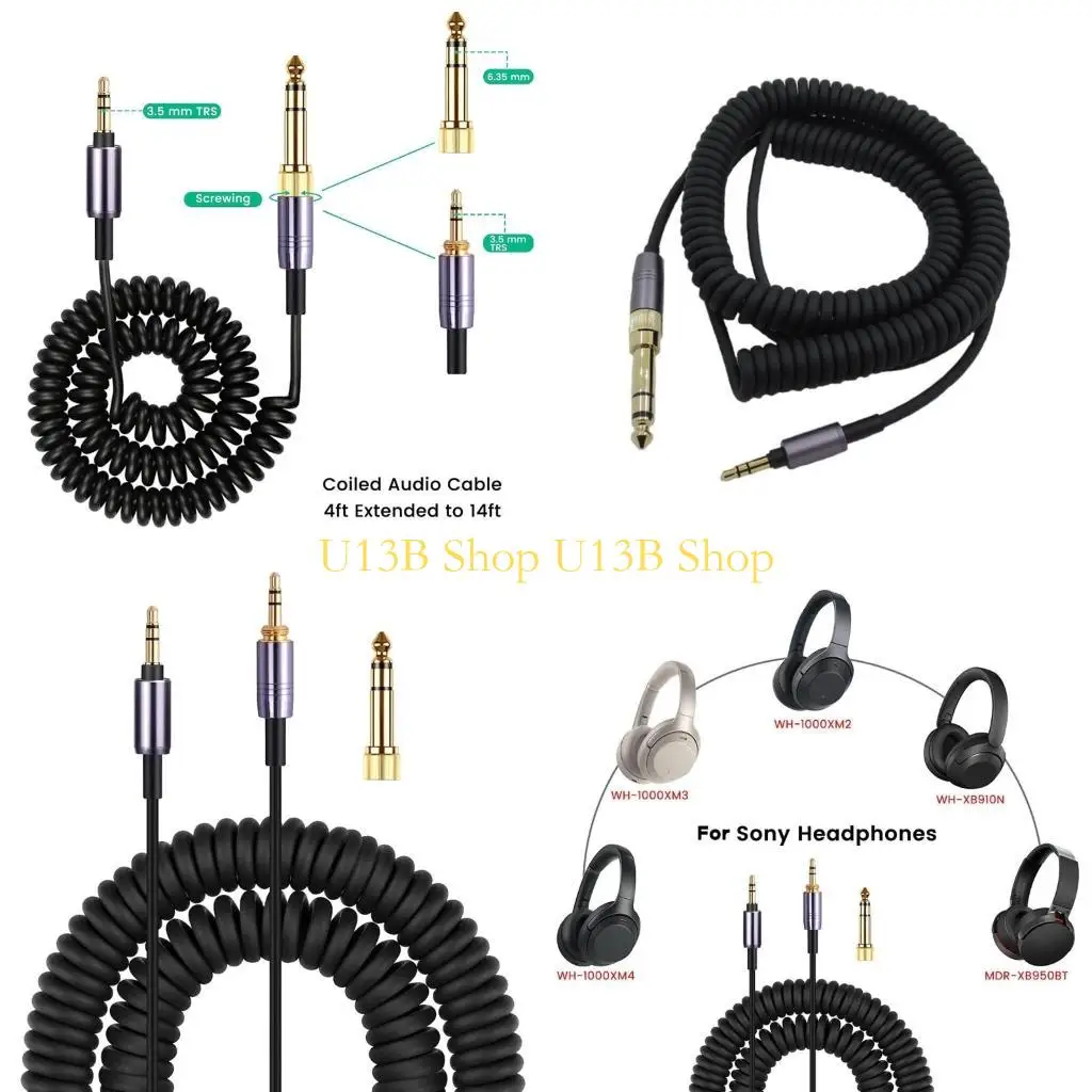 

U13B Удлинитель витого кабеля для наушников WH-1000XM3 XM2 XM4/H900N H800
