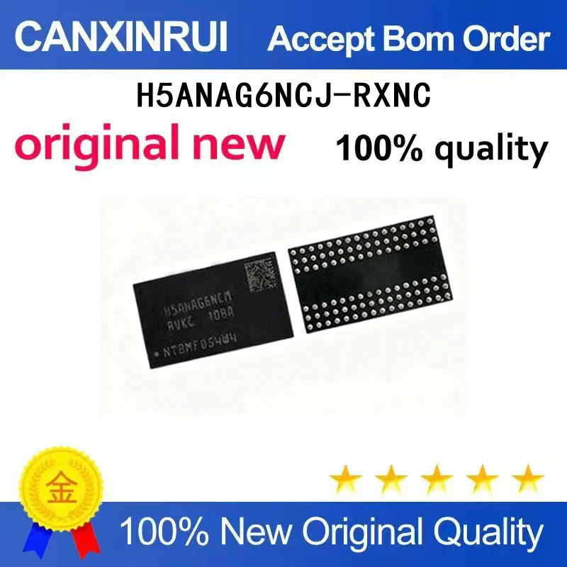 

(5 Pieces) H5ANAG6NCJ-RXNC H5ANAG6NCM RVKC Memory Upgrade DDR4 Single 2G BGA