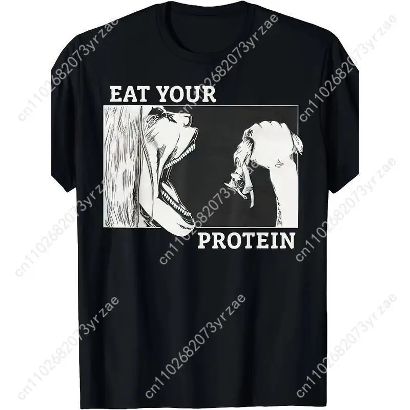 เสื้อยืดลำลองลายตลกๆ สำหรับผู้ชายและผู้หญิง ผ้าฝ้ายคุณภาพสูง แขนสั้น แฟชั่น สวมใส่สบาย ระบายอากาศได้ดี