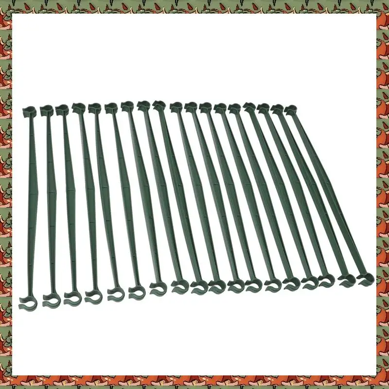 

ABLQ 36PCS Stake Arms For Tomato Cage 11.8 Inch Plastic Expandable Plant Supports Trellis Connectors For Climbing Plants