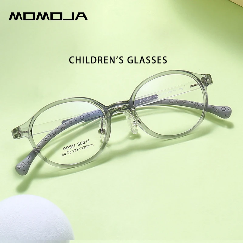 MOMOJA Ultra Light Eyewear Fashion Spectacles TR90 Optical Prescription Glasses Children Frame Boys and Girls Eyeglass 85011