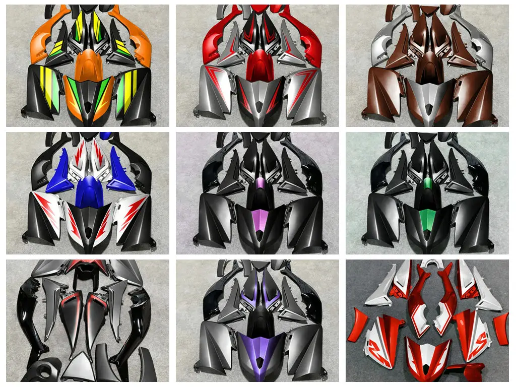 4 Gift New ABS Air Deflector Kit - Suitable for Yamaha TMAX530 models from 2012, 2013 and 2014. Vehicle accessory. Customizable.