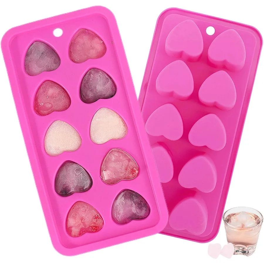 Heart Silicone Ice …
