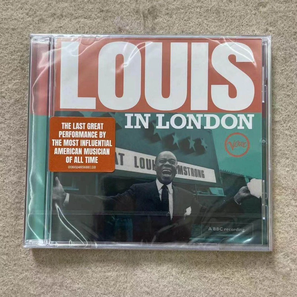 

Louis Armstrong Louis In London CD Live Recording Jazz Legend Classic Jazz Traditional Pop Brand New Sealed In Stock