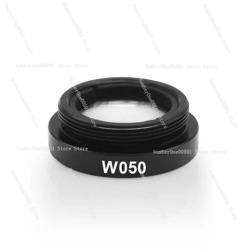 TZM0756 Monocular Video Microscope Industrial Lens with W100 W150 W200 Auxiliary Objective Lens