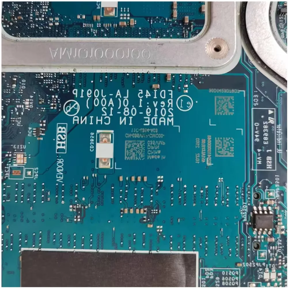 LA-J091P Dell Inspiron 3493 3593 5493 5593 노트북 마더보드 CPU i5 i7 CN-0N18YD N18YD 7PV6Y 07PV6Y 100% 테스트 OK