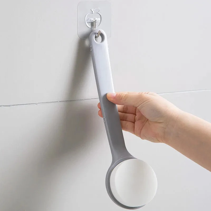 Multi-Function Lotion Sunscreen Ointment Applicator Long Handle Body Cleaner Shower Brush Sunscreen Beauty Back Applicator 1Pc