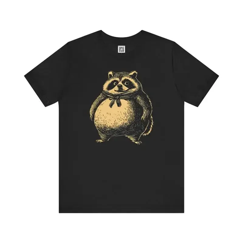 Charming Raccoon T Shirt