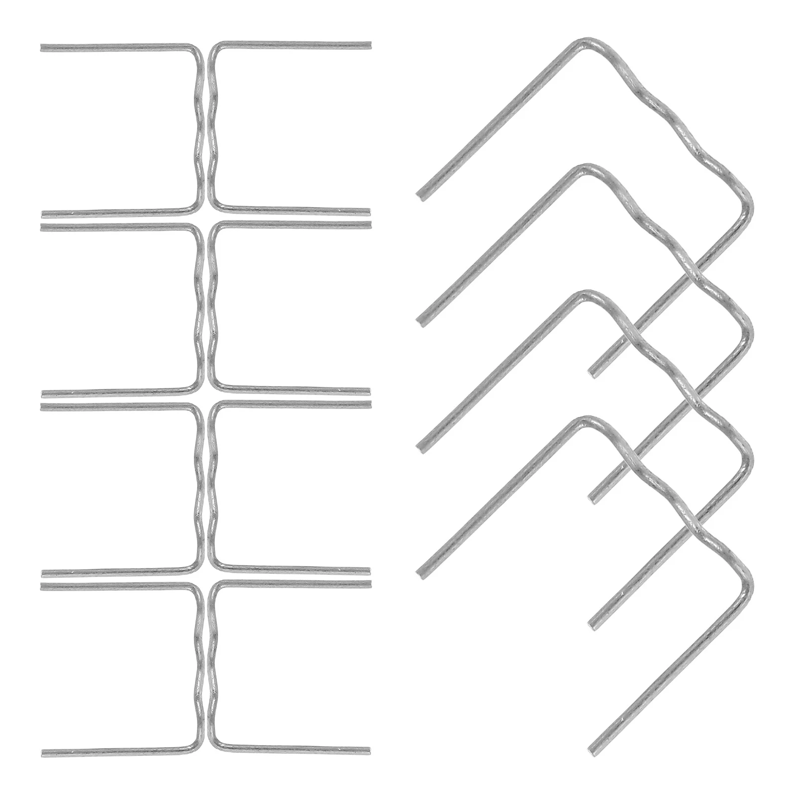 

100Pcs Plastic Welding Rods Kit Hot Staple Plastic Repair Car Bumper Welding Staples Dashboard Repair Supplies 0.8mm