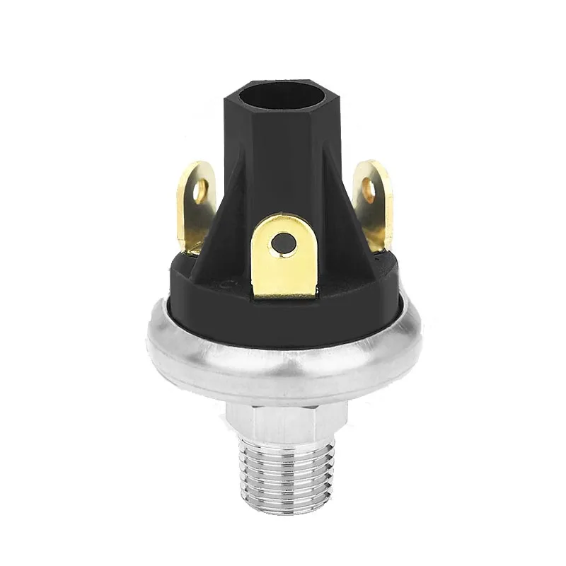 1/4 1/8 DC 12V Small Pressure Switch Adjustable Controller Stable Design for Air Water Oil Liquid LF20