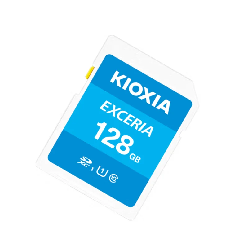 Kioxia EXCERIA SD Card 128GB Class 10 UHS-I Original  Memory Card for Digital Camera Full HD Recording