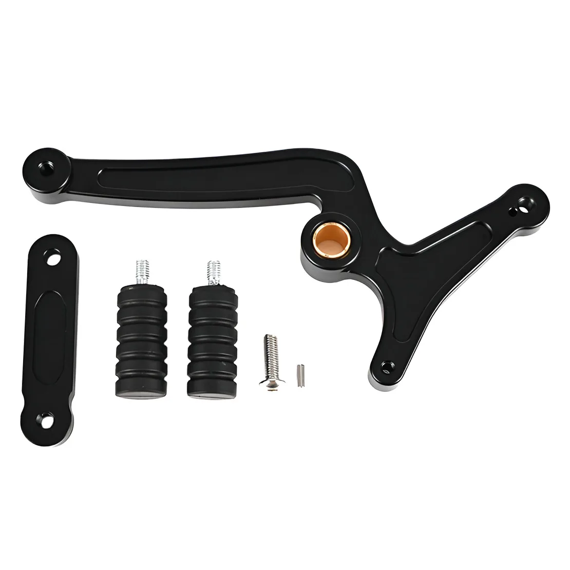 Black Heel Toe Gear Shift Lever Shifter Level Pedal CNC Aluminum fit for Indian Scout Sixty Hussar Bobber 2015-2022