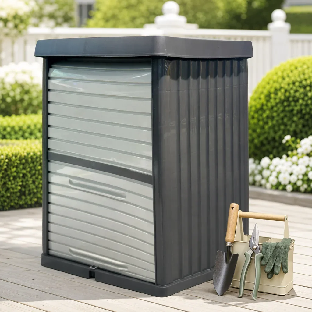Sliding door storage cabinet Vientiane wheel floor-to-ceiling locker drawer locker outdoor tool finishing box