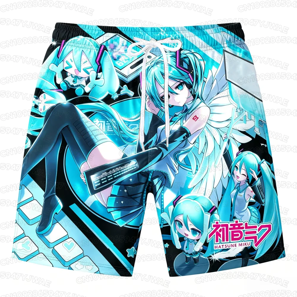 shorts-de-praia-de-secagem-rapida-para-homens-e-mulheres-estilo-de-ferias-estampa-de-cartoon-hatsune-miku