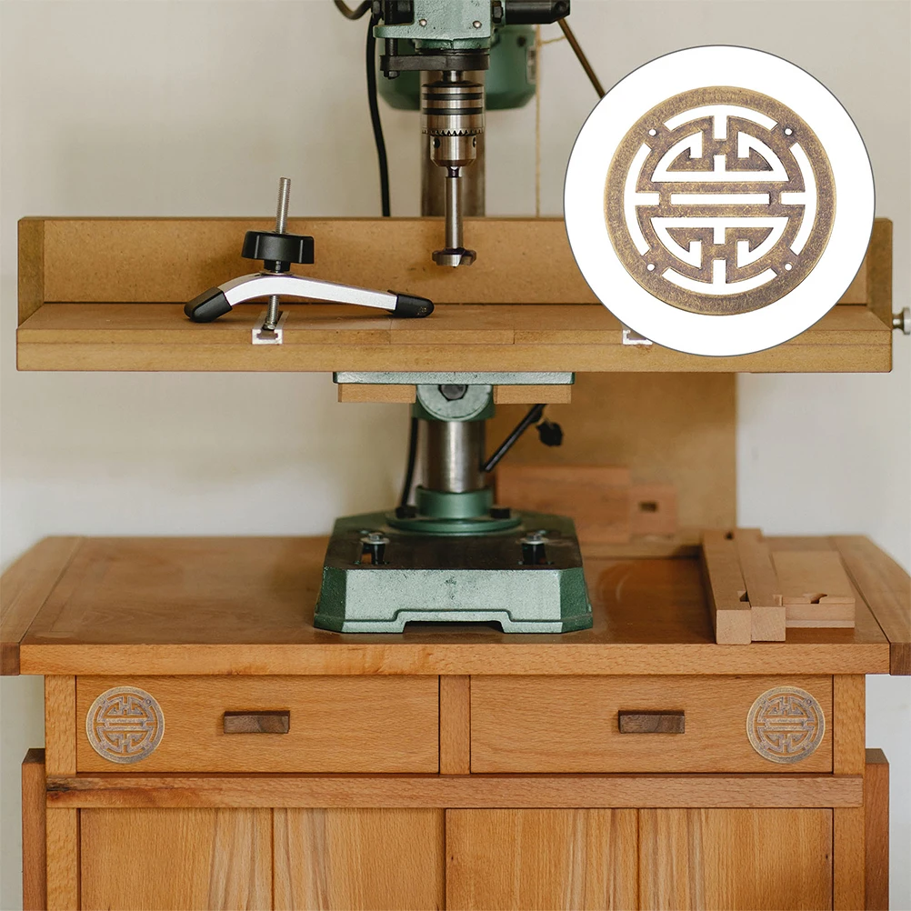 

2pcs Premium Brass Vintage Jewelry Box Corner Protectors Decorative Furniture Appliques For Wooden Cabinet Drawer Retro