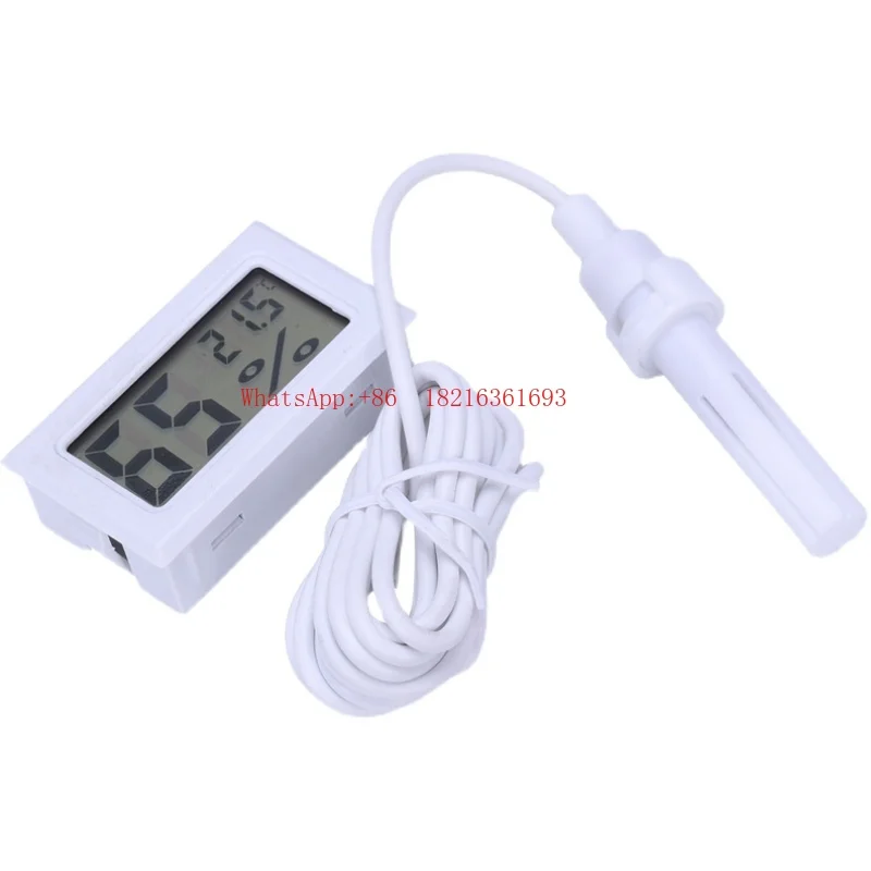 Embedded Digital Display Thermometer with Probe, Electronic Thermometer Sensor FY-12