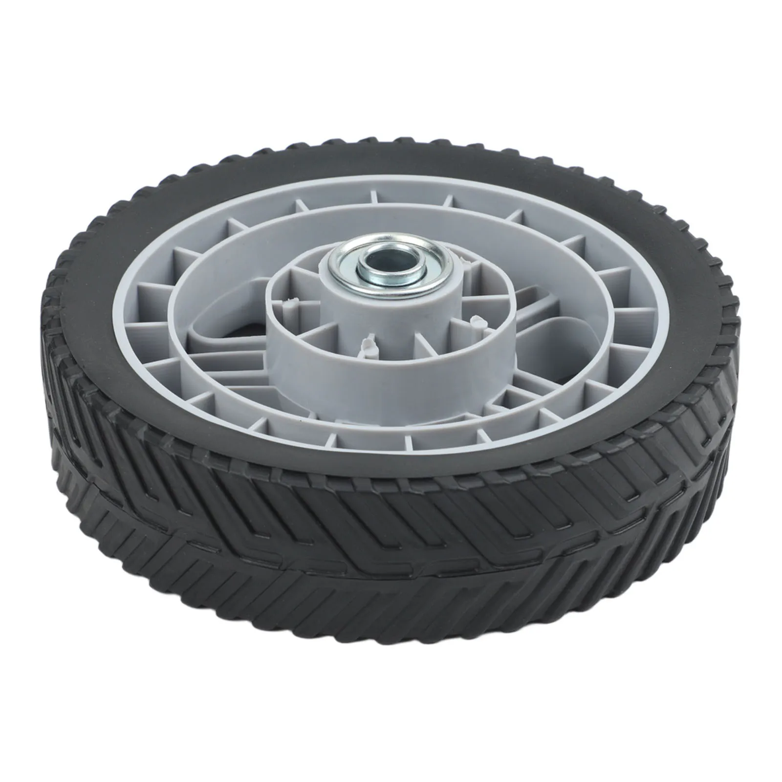1PCS Lawn Mower Wheels Set 17cm Front 20mm Rear Replacement Parts For Grass Cutting Smooth Rolling Garden Power Tool Parts