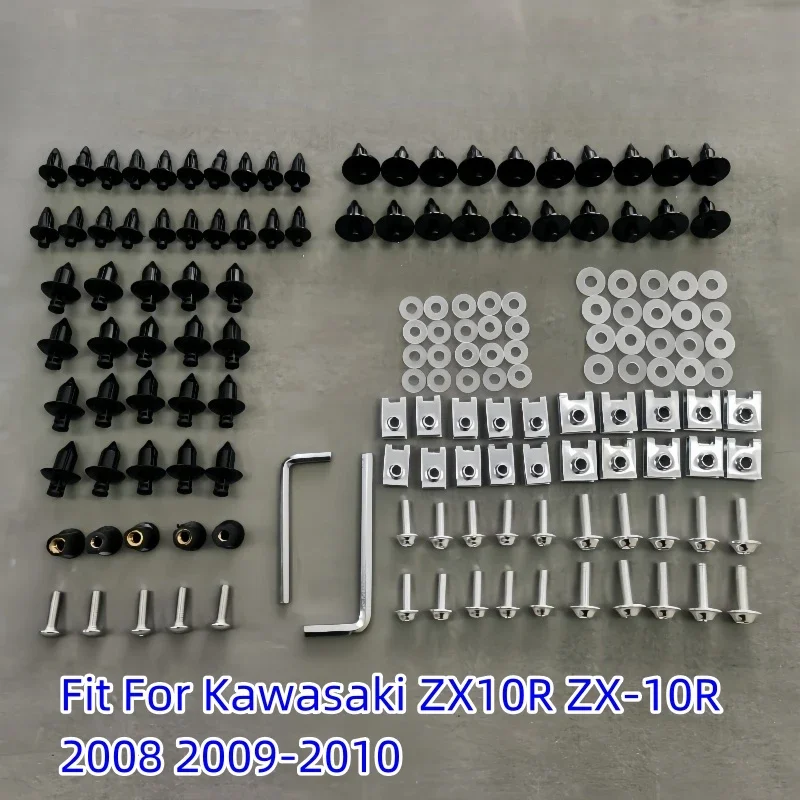 

Fairing Bodywork kit Bolts Screws Fit For Kawasaki ZX10R ZX-10R 2008 2009-2010