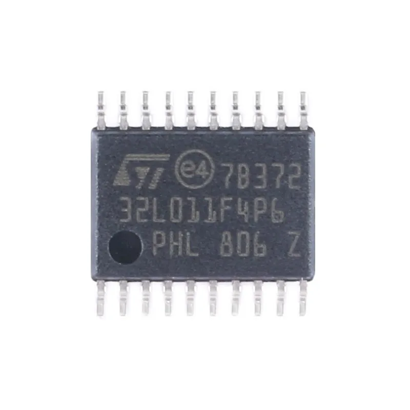 Brand New Original STM32L011F4P6 TSSOP‑20 ARM Cortex‑M0+ 32‑Bit Microcontroller MCU IC Chip