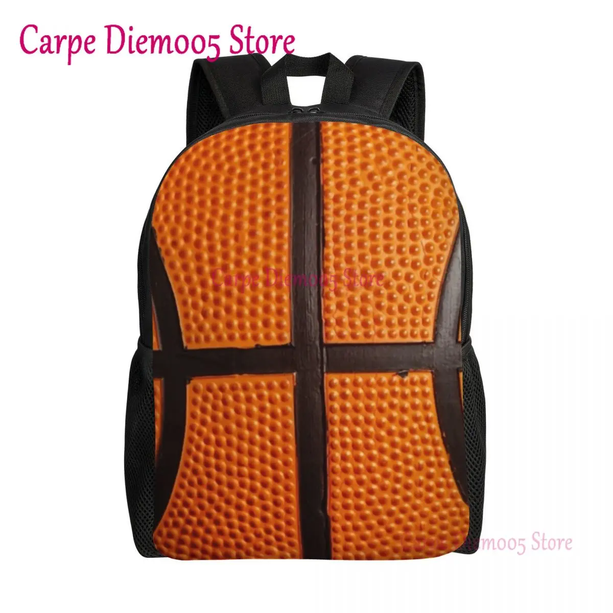 

3D Print Basketball Pattern Backpacks for Girls Boys Sport School College Travel Bags Men Women Bookbag Fits 15 Inch Laptop