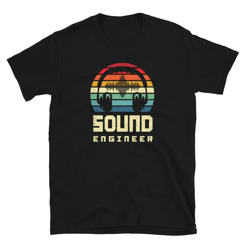 Sound Engineer T Shirt Audio Speakers Music Recording Artist