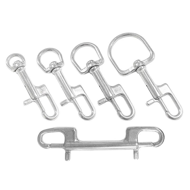 Bolt Snap 316 Stainless Steel ,for Scuba Diving Hook Clips Swivel Hook BCD Accessory Water Sport Part for Diving Snorkeling Gear