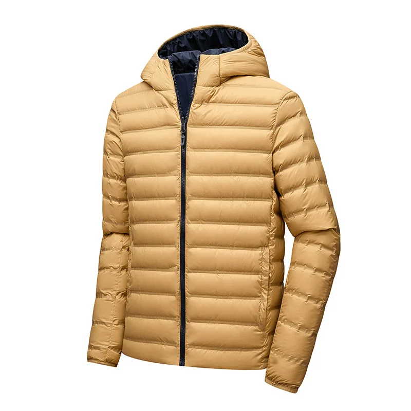 2025 Autumn/Winter New Style High-Quality Two-Sided Wearable Couple's Down Jacket with Lightweight Down Content of 80% Duck Down