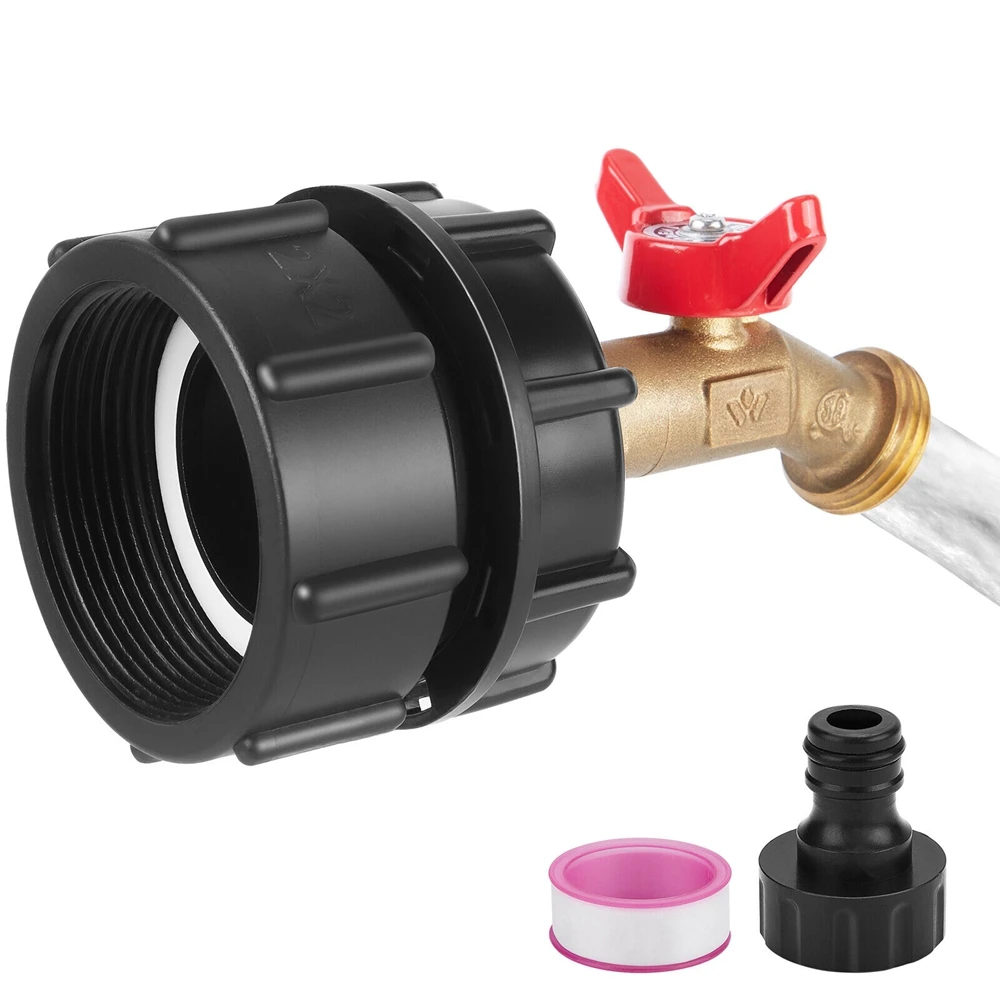 

IBC Tank Adapter 2.36'' Fine Thread Adapter for 275-330 Gallon IBC Tote Tank