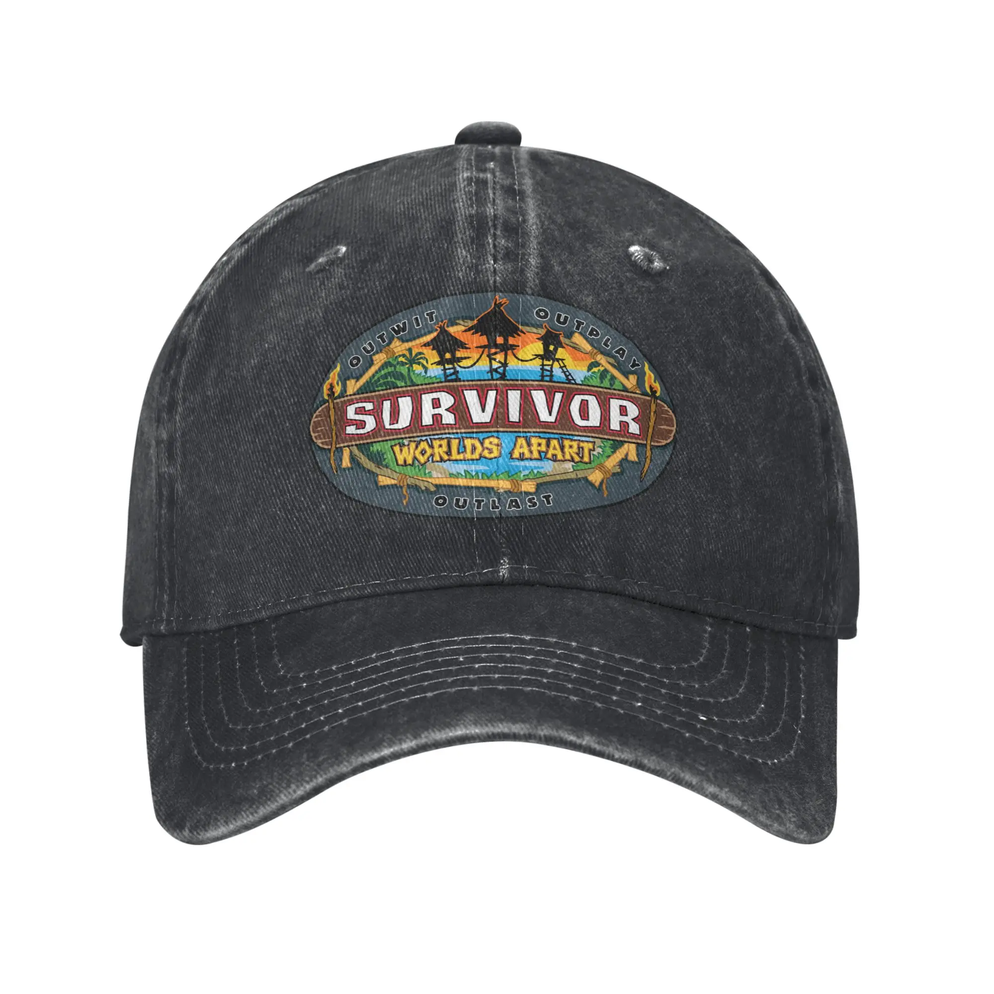 Custom Classic Unisex S-Survivors Baseball Cap Adult Challenge Activity Adjustable Dad Hat Men Women Sun Protection