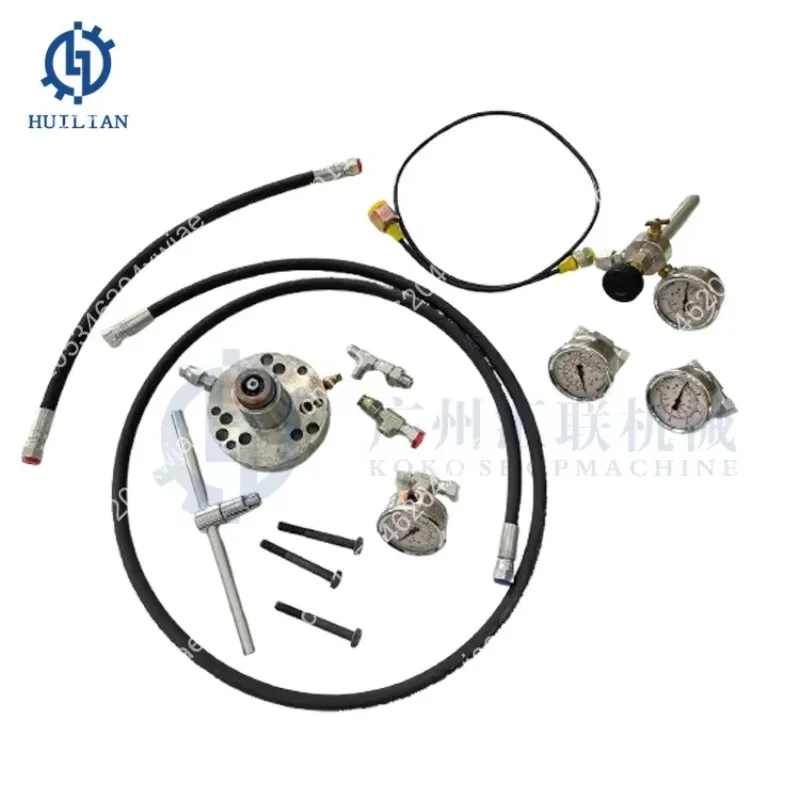 Nitrogen Recharge Kit for Hydraulic Breaker, Repair Set 86481520 Compatible with V32-V55 V1200 V1600 BRH501