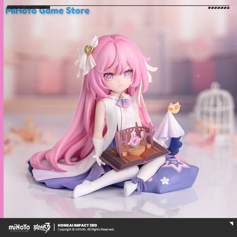 [Genuine] Elysia MiHoYo Official Original Honkai Impact 3 Elysia Garage Kits Herrscher of Human Ego PVC Kits Ornament Model Gift