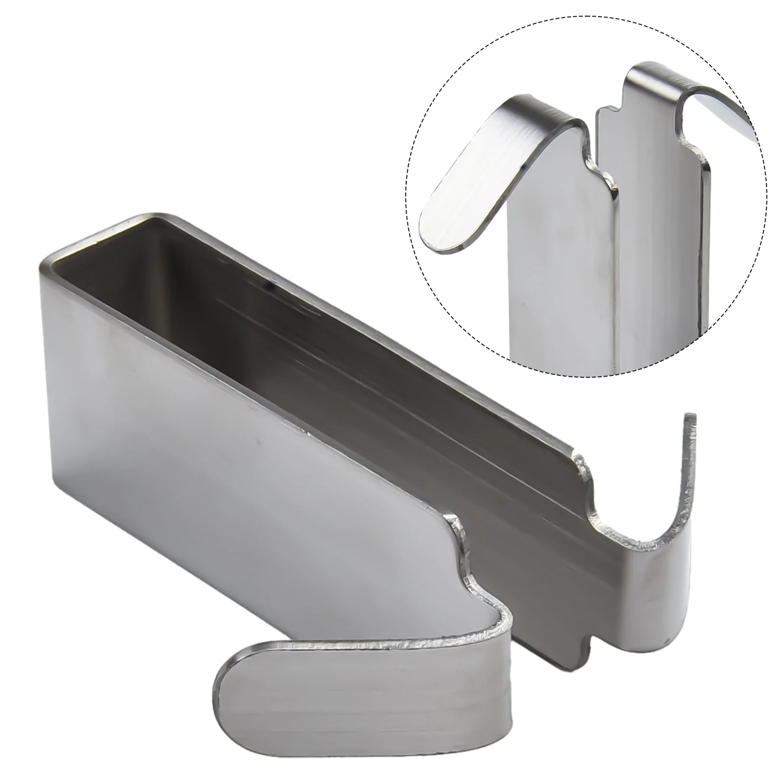 Double Hooks Stainless Steel Punch For Glass Shower Door Towel Hooks Over The Bathroom Glass Wall Up Never Distort Perfect Match