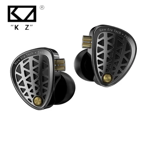 KZ Zenith Auriculares intrauditivos sintonizables de alta gama Auriculares de metal Auriculares lEM con controlador dinámico