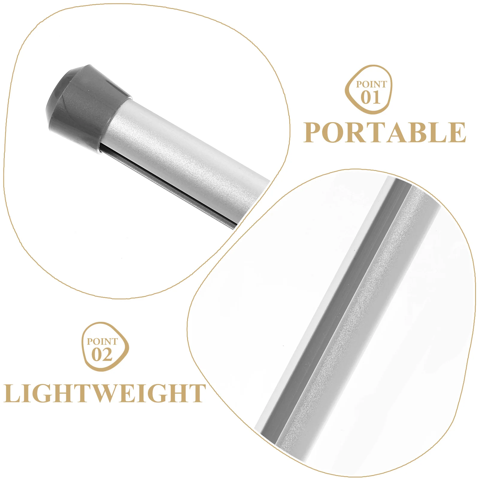 Aluminum Alloy Lightweight Advertising Wall Decor Hanging Tool Silver For Posters Photos Prints Household Poster Alloy Frame