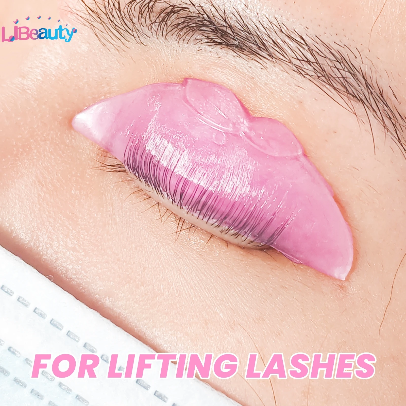 Libeauty Korean Lash Lift Pad Step1 Only Flat Shield Soften the Eyelashes Self Adhesive Multi-Functional Eye Patches Lift Ribbon