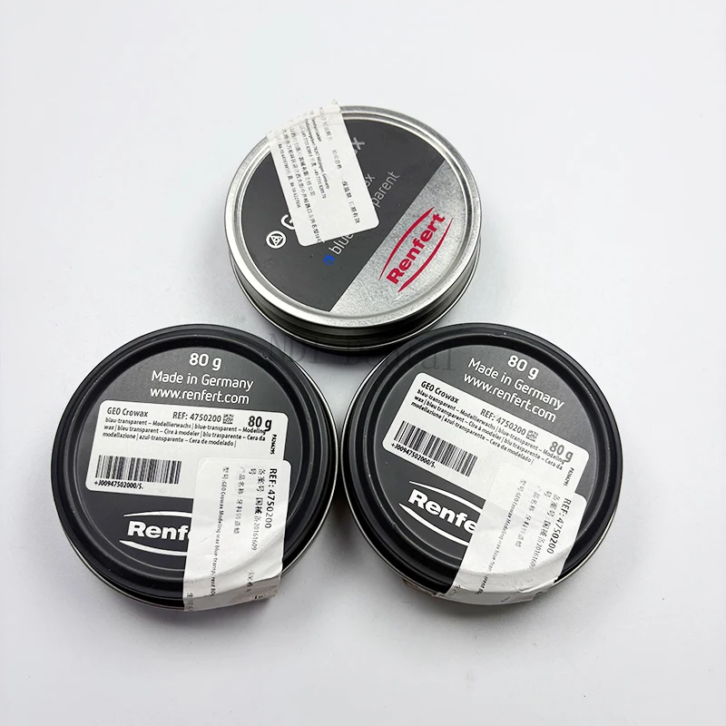 Renfert 80g GEO Dental Dentistry Modeling Wax Model Casting Framework Technology General Wax Dental Orthodontic Materials