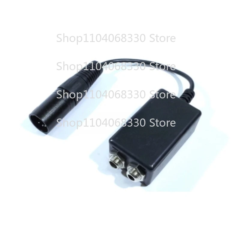 Aviation Headset Adapter GA  Plugs to Airbus XLR 5 Pin Male Adapter Headphone Extension Cable for GA Adapter General Aviation