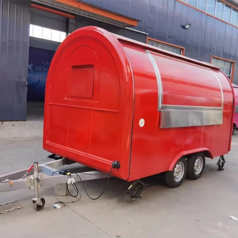 Custom Professional Food Trailer Truck High Quality Commercial Grade Kitchen Equipment for Catering Service and Daily Operation