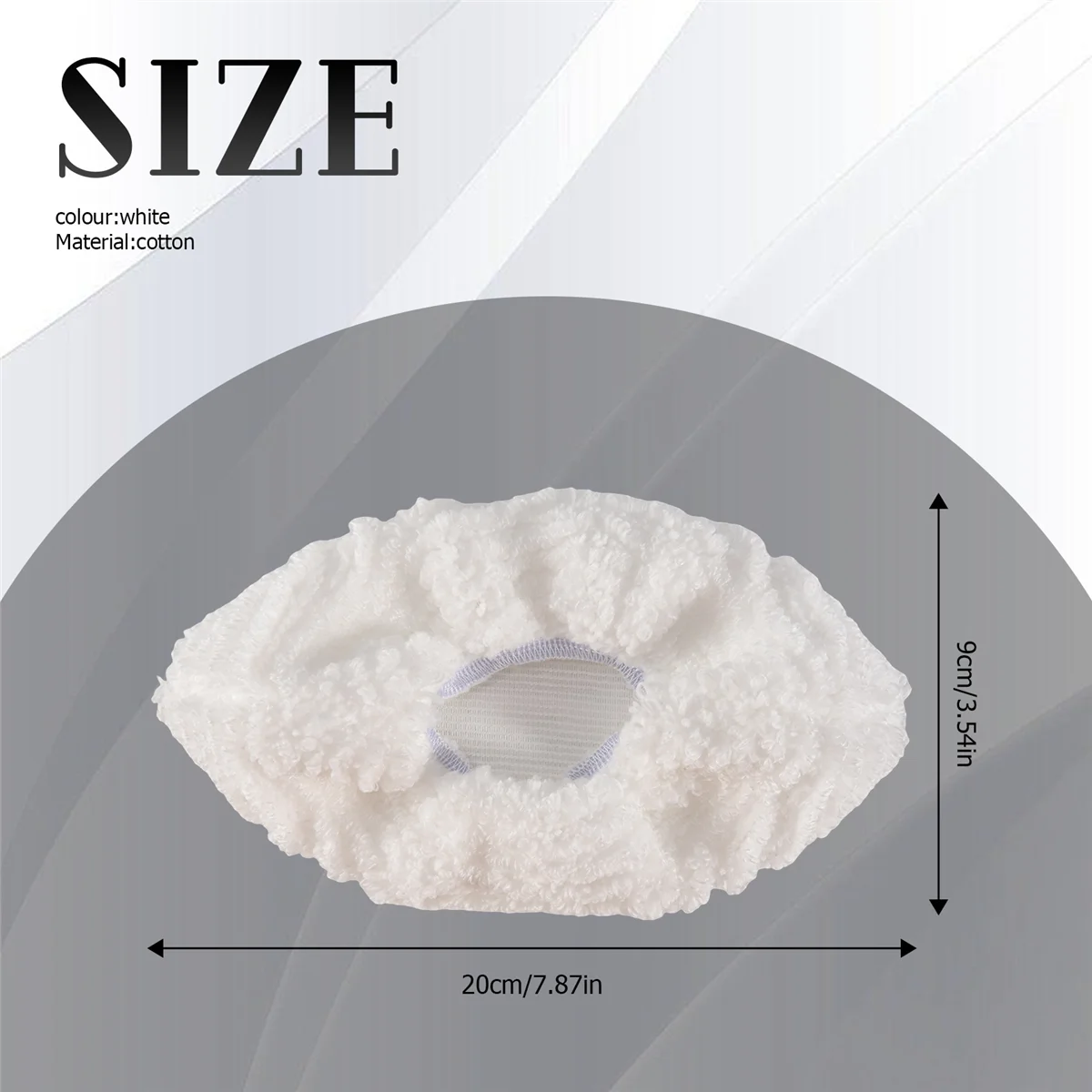 3 ชิ้นผ้าฝ้ายหัวแปรงสําหรับ Karcher SC2 SC3 SC4 SC5 Steam Cleaner อุปกรณ์เสริม