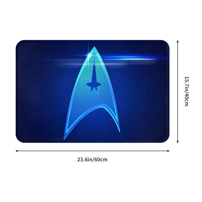 Custom Star Treks Doormat Non-Slip Entrance Kitchen Bathroom Floor Door Mats Science Fiction TV Series Living Room Carpet Rug