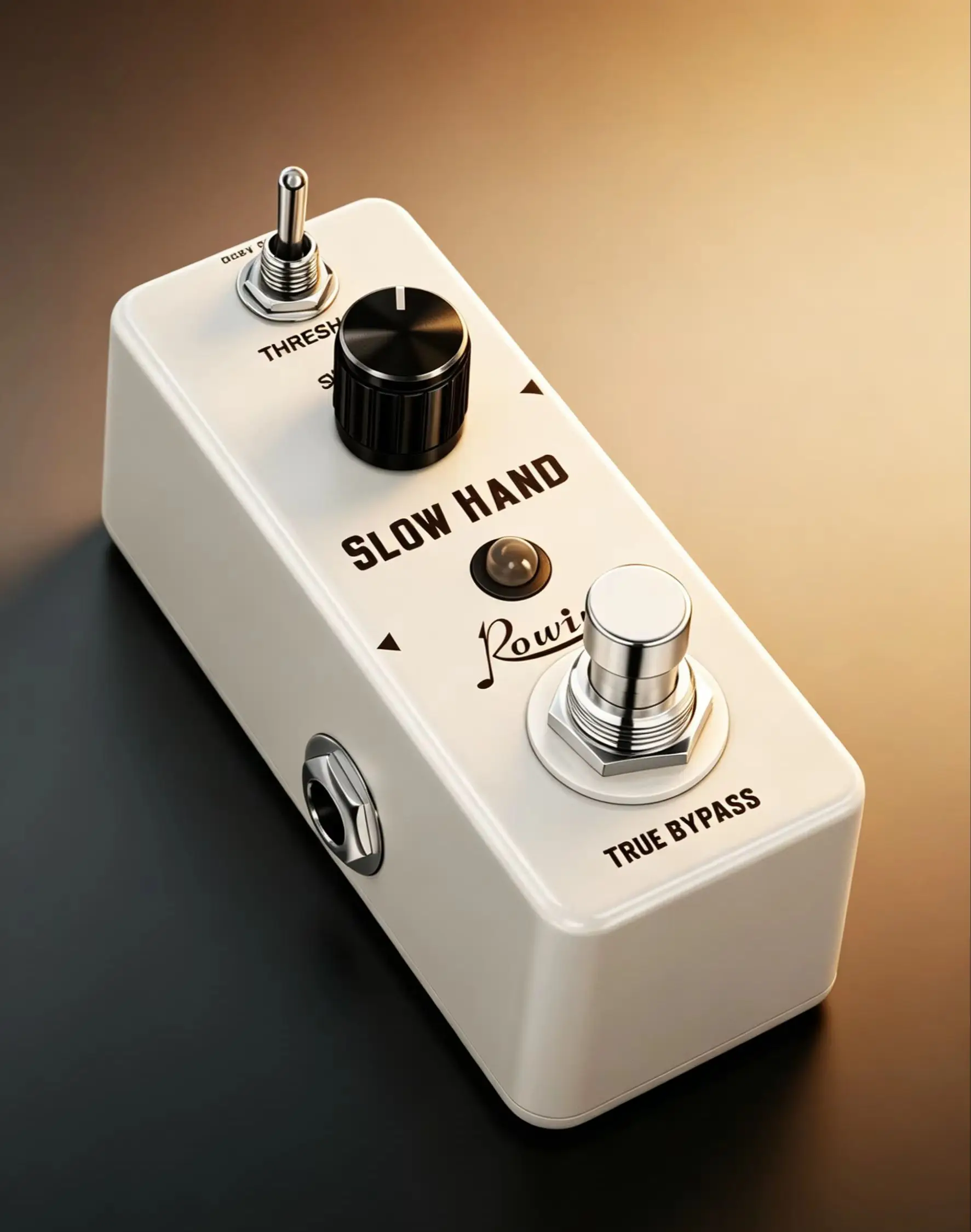 Rowin LEF-326 Slow Hand Slow Gear Auto Swell Pedal True Bypass Mini Metal Ambient Guitar Effect