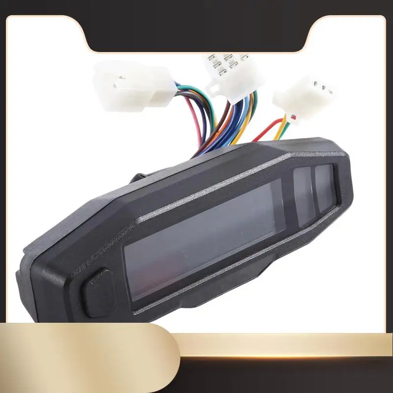 

Universal Motorcycle Speedometer Tachometer Oil Gauge HD Screen Digital Meters Instrument Cluster Turn Signal Light(C) Durable-N