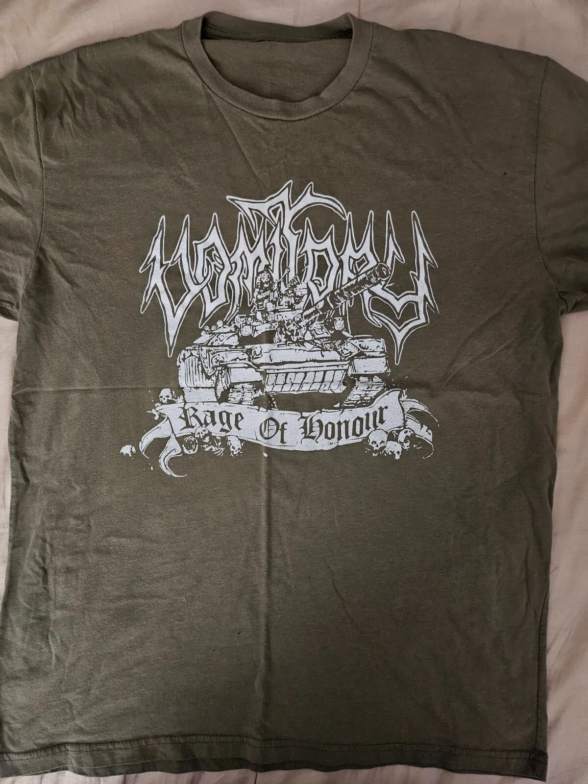 Vomitory shirt L, Entombed, Dismember,Paganizer